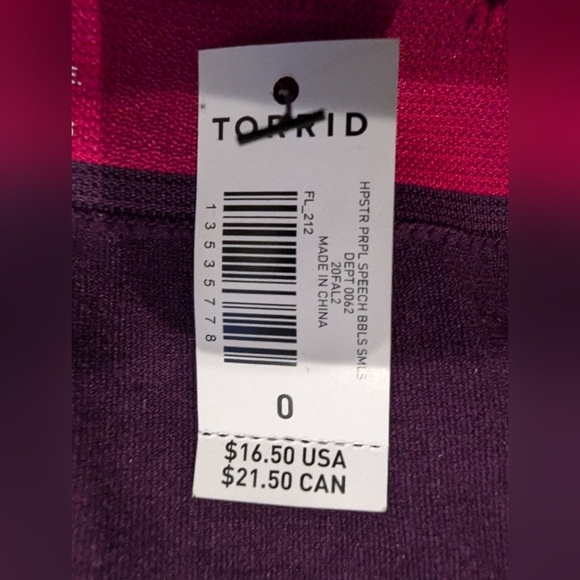 Torrid panties, Hipster Style, happy speech bubbles, 0x L/XL - Picture 4 of 9